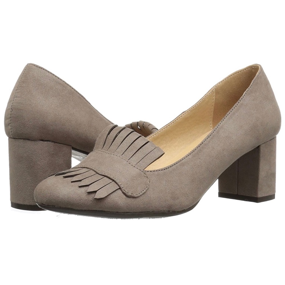 CL by Laundry Anete Taupe Heel 9.5